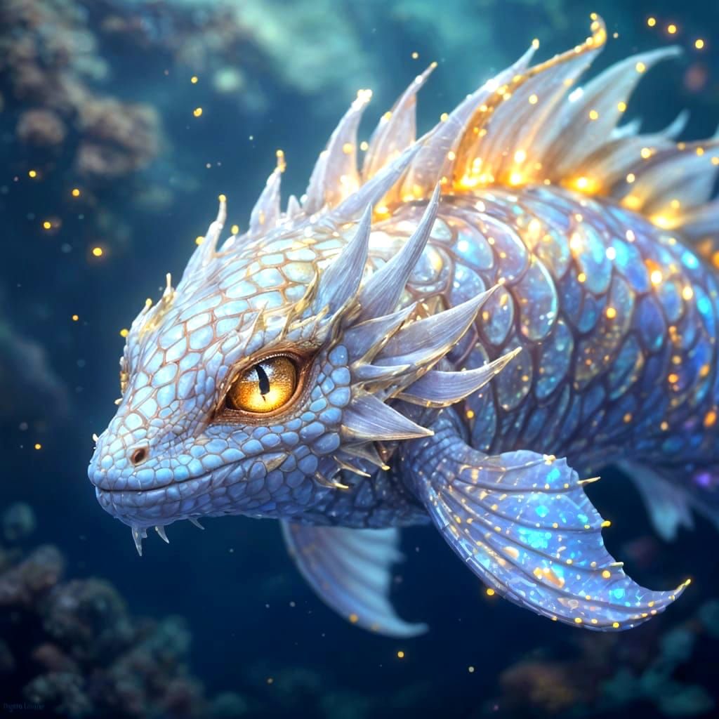 Deep Sea Dragon-Fish