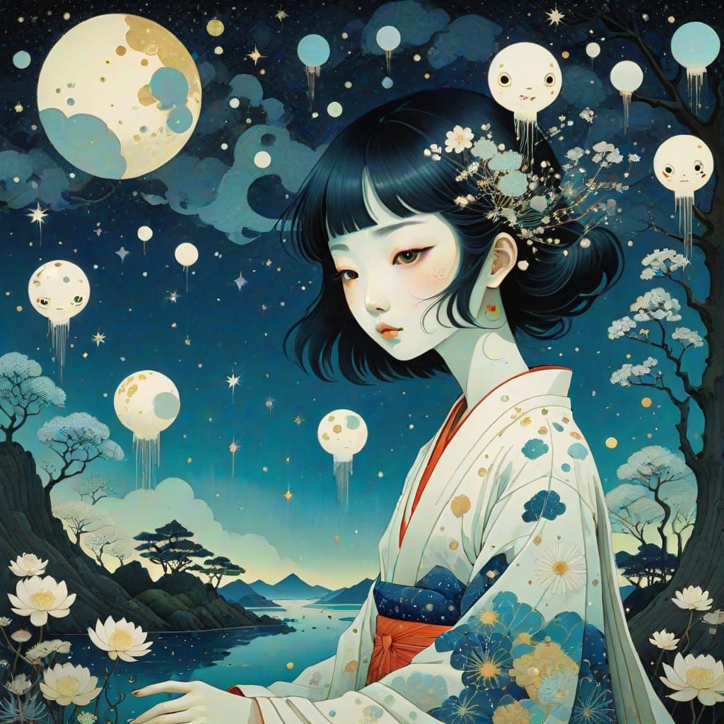 ^^Cosmic Whispers: The Dance of Celestial Forms:(3 likes)