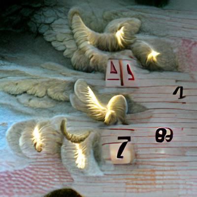Mystical Angel Numbers Art