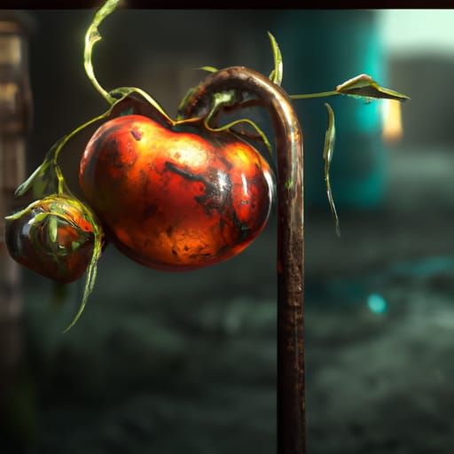 Post-Apocalyptic Tomato Ruled by Elder God