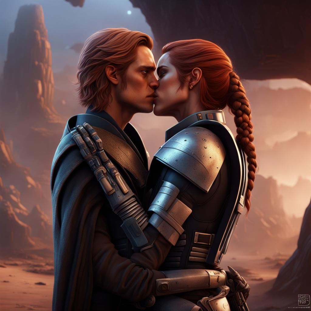 Bo-Katan and Anakin Skywalker: Romantic Encounter