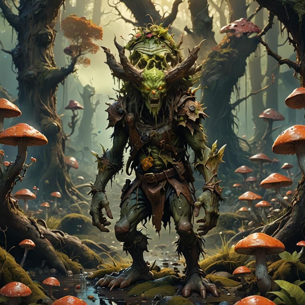 Detailed Matte Painting of Feces in Unreal Engine