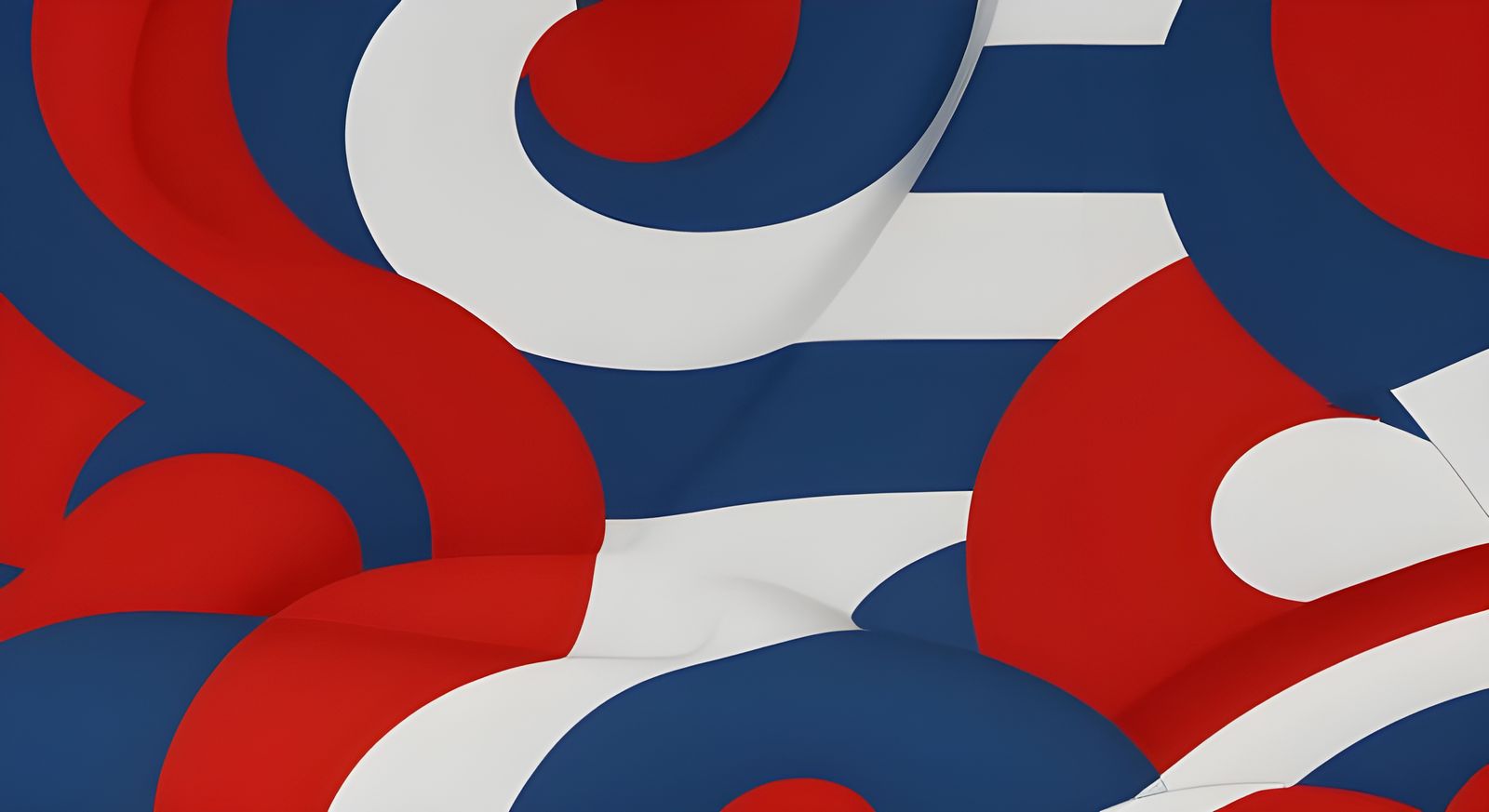Red, White, and Blue AI Generated Wallpaper