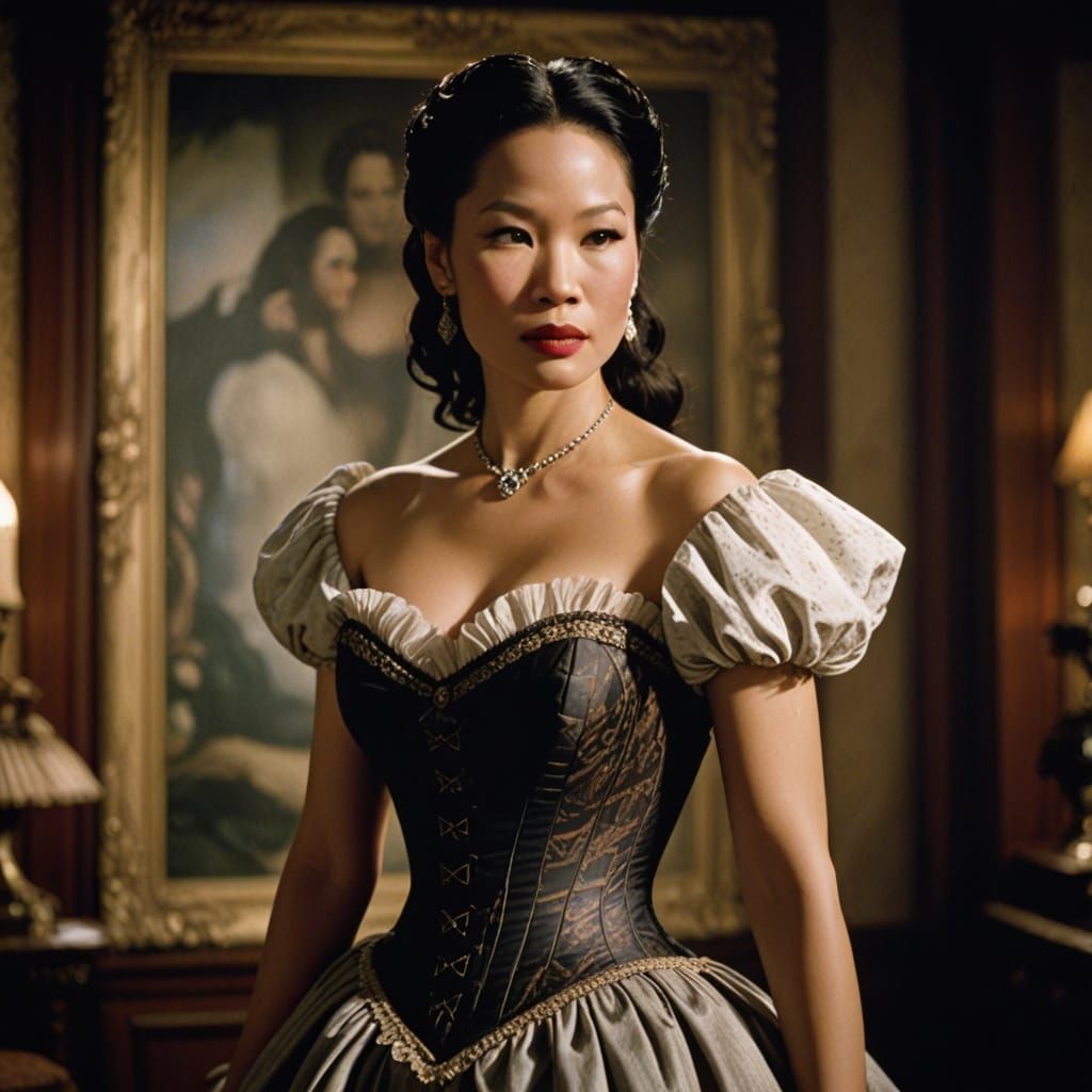 Vintage Glamour in Cinematic Style