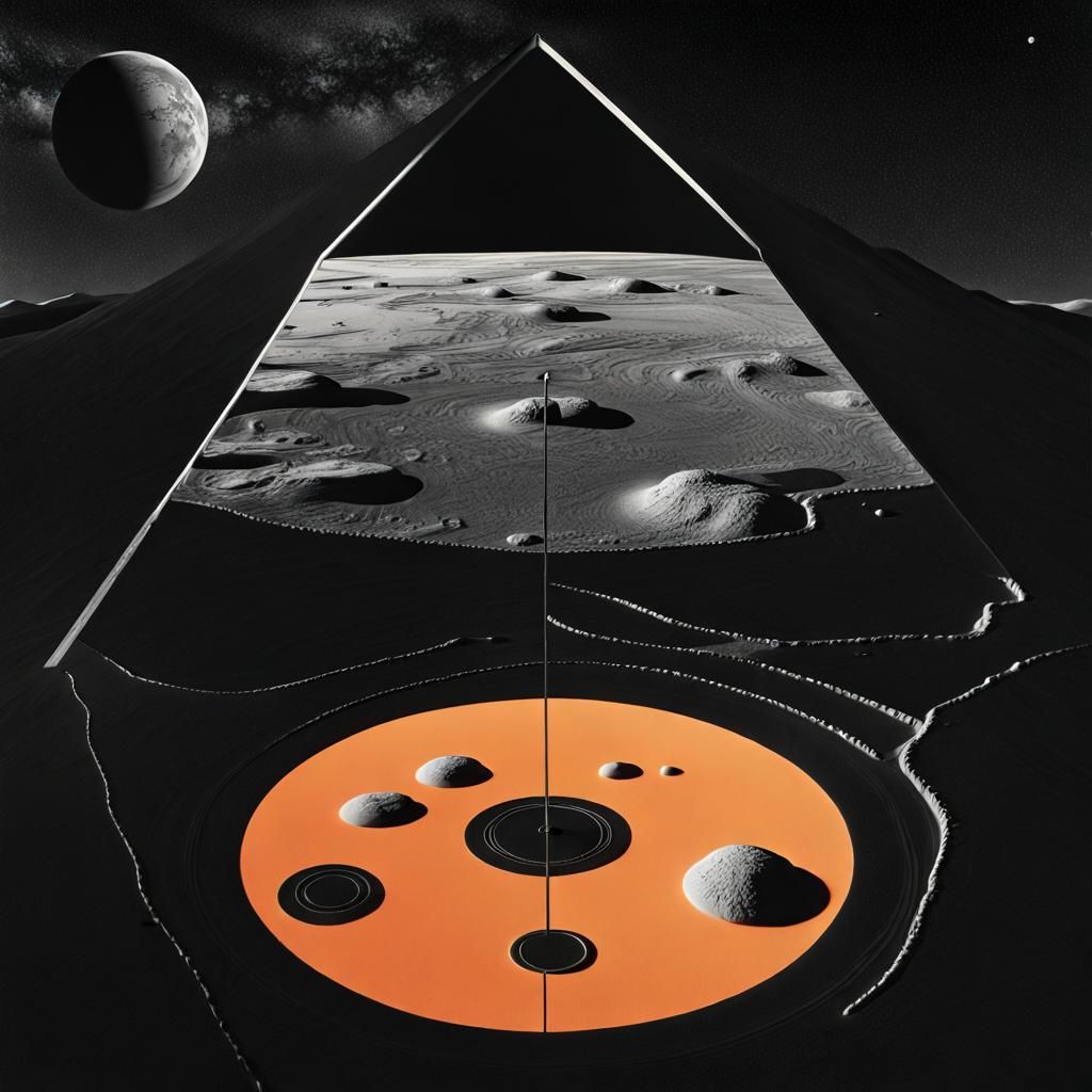 Luminescent Album on Barren Planet: Color Contrast