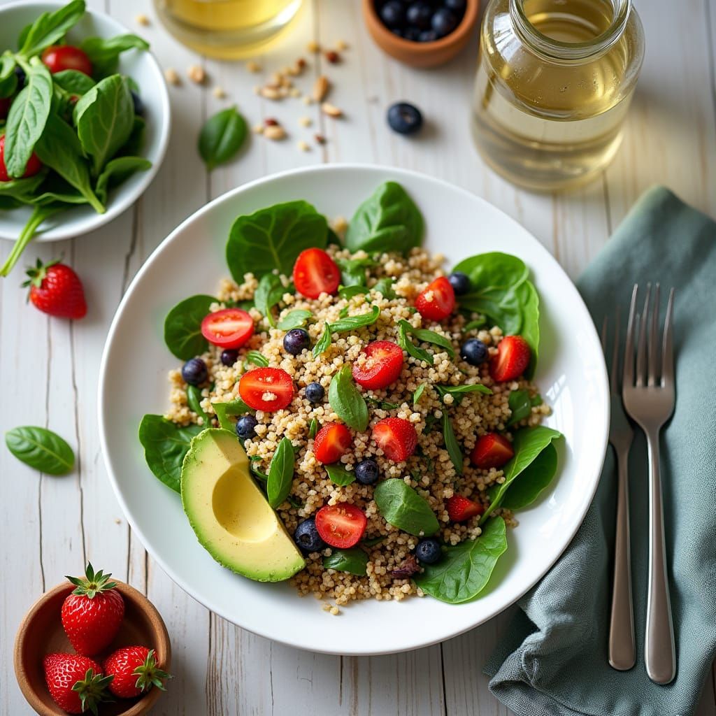 Healthy Diabetic Recipe in Vibrant Colors