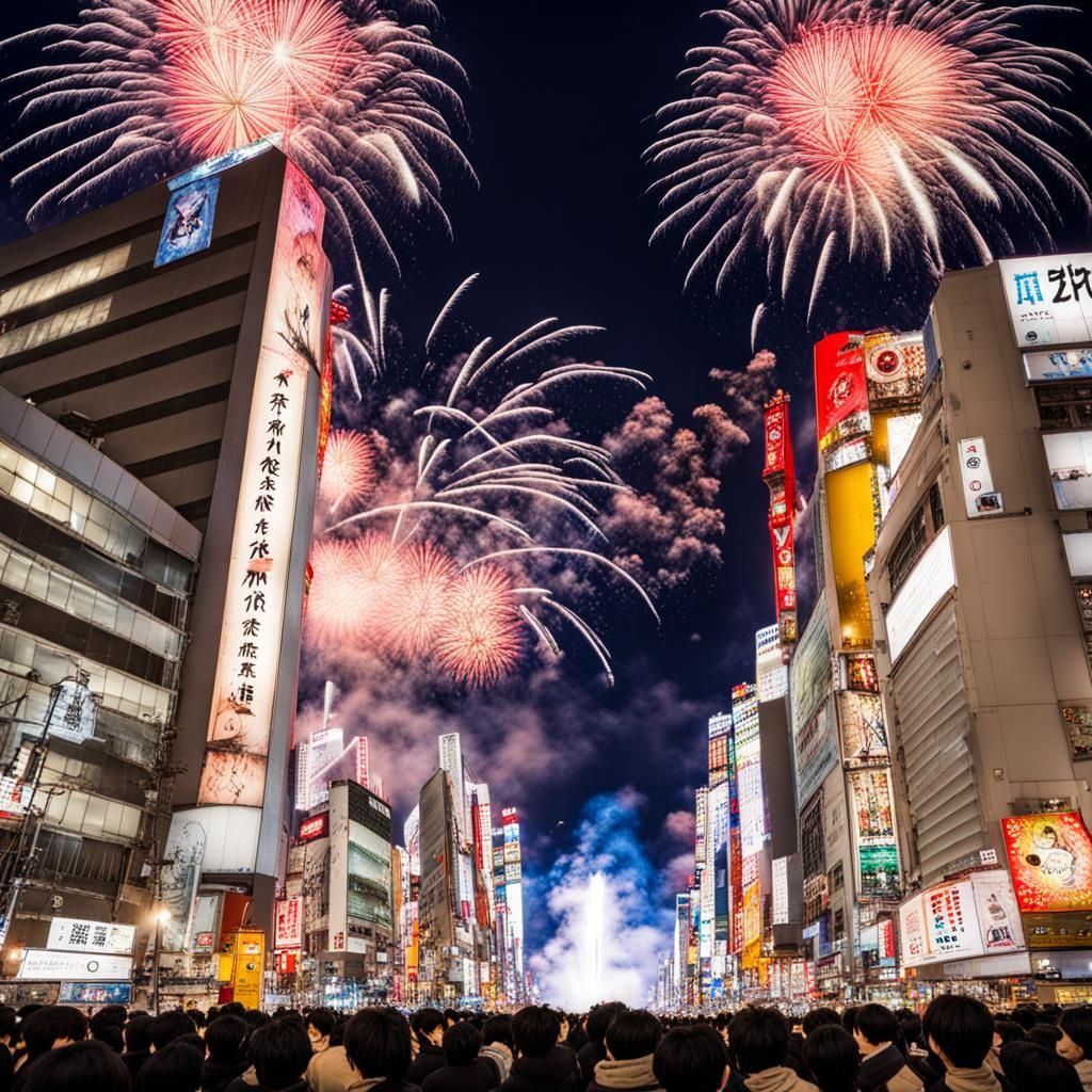 NewYear celebration Tokyo