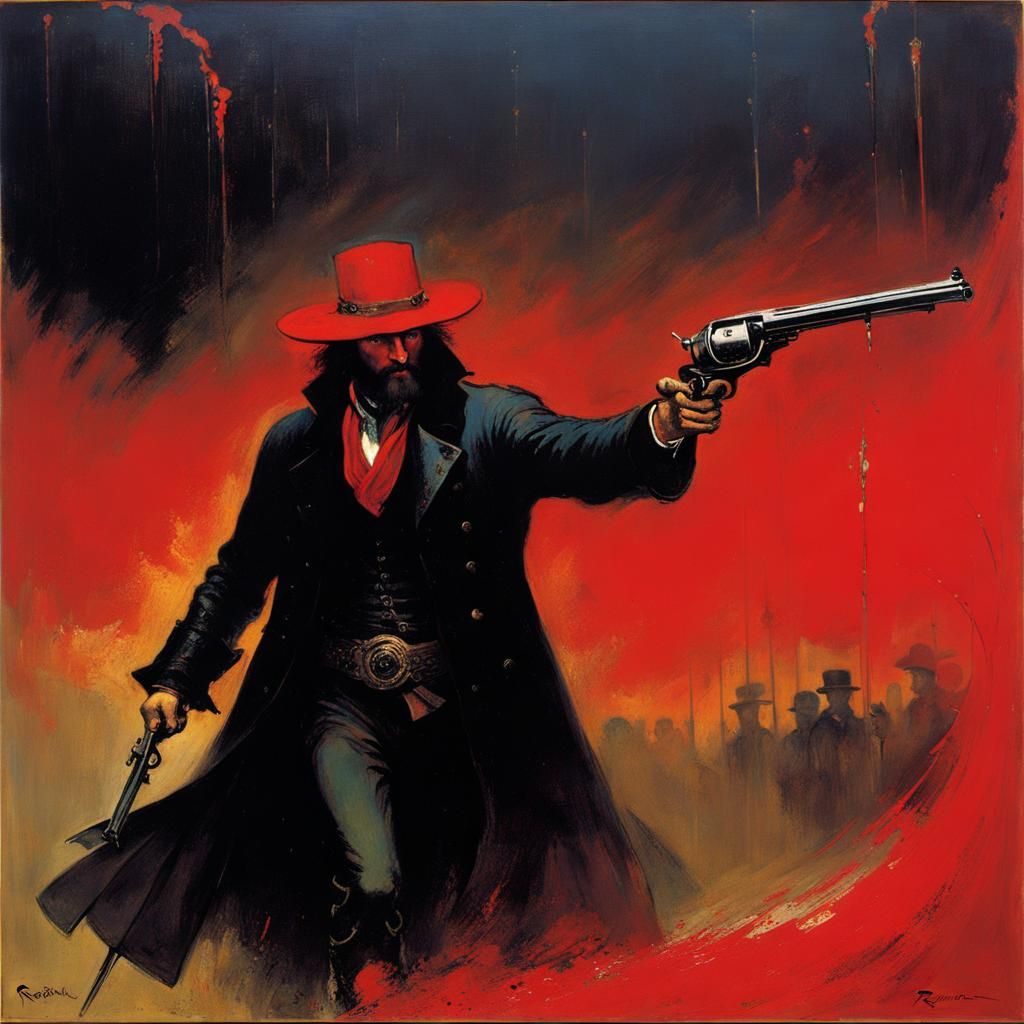 Revolver in Red Rain: A Romantic Renaissance Riot