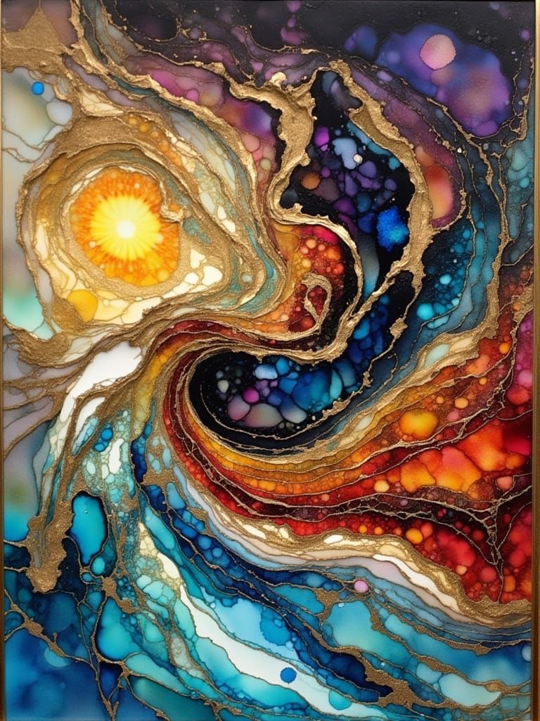 Golden velvet happy things