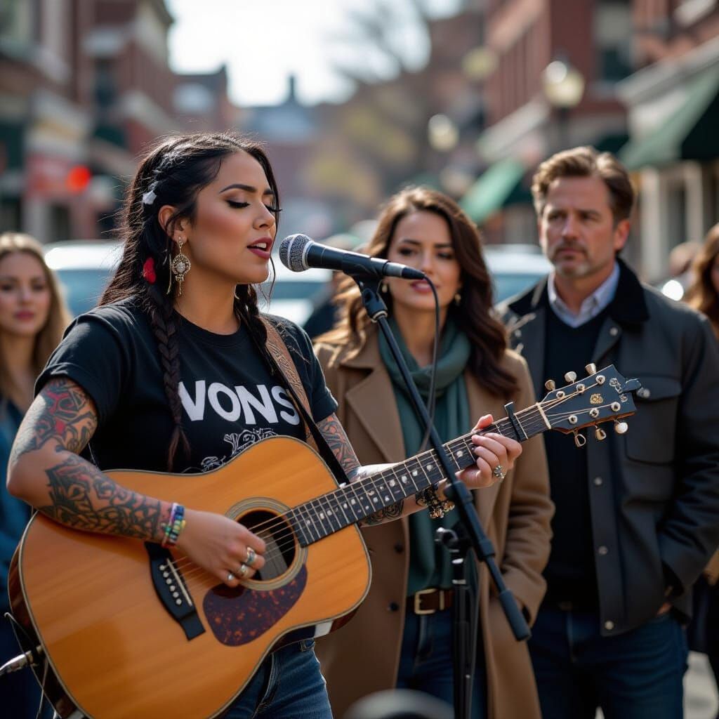 Punk Native American Musician with X-Files Duo in New Haven