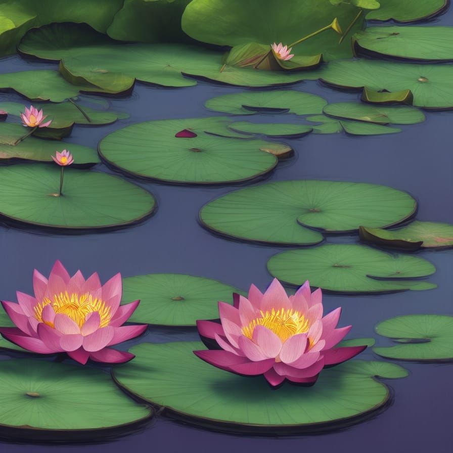 Tzimisce Vampire with Lotus, Hyperdetailed Concept Art