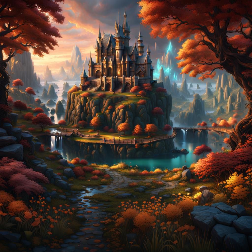 Fantastical Matte Painting of a Life-Changing Day