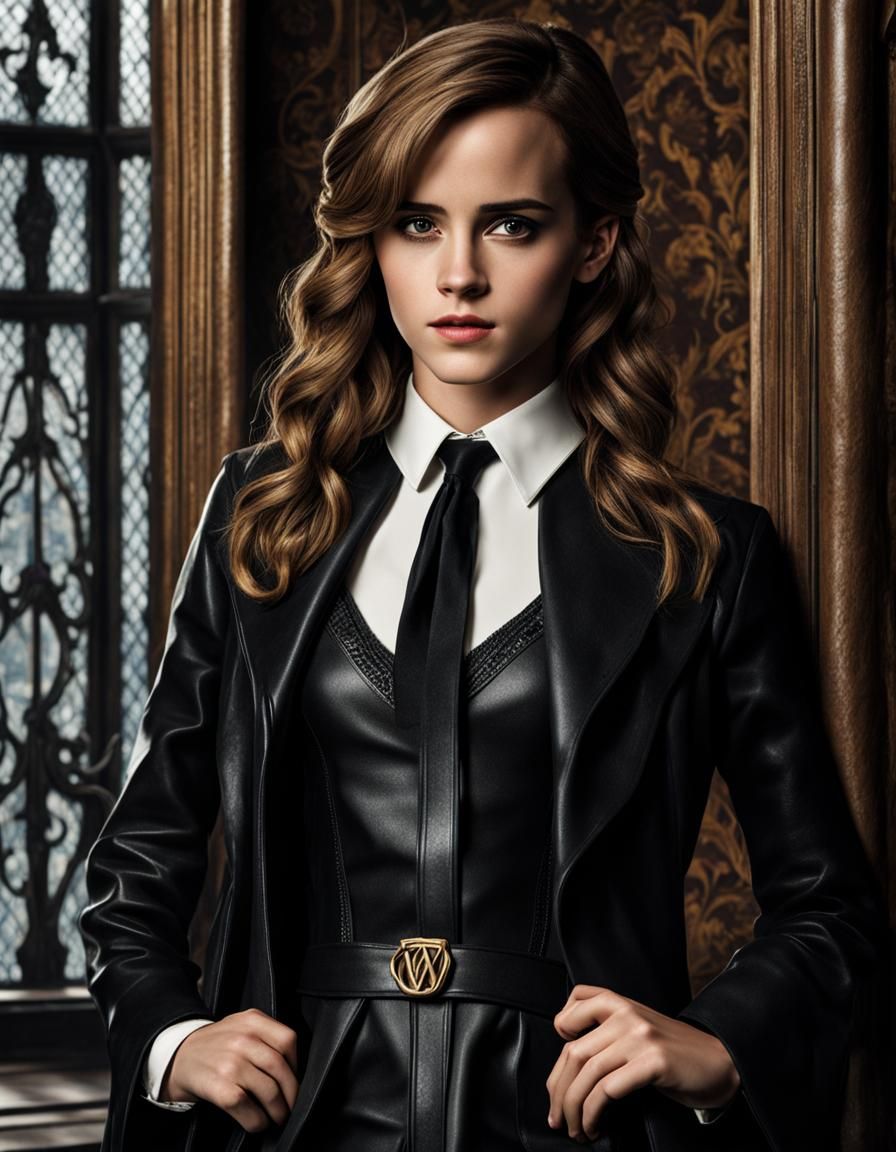 Emma Watson as Dark Hermione Granger Portrait