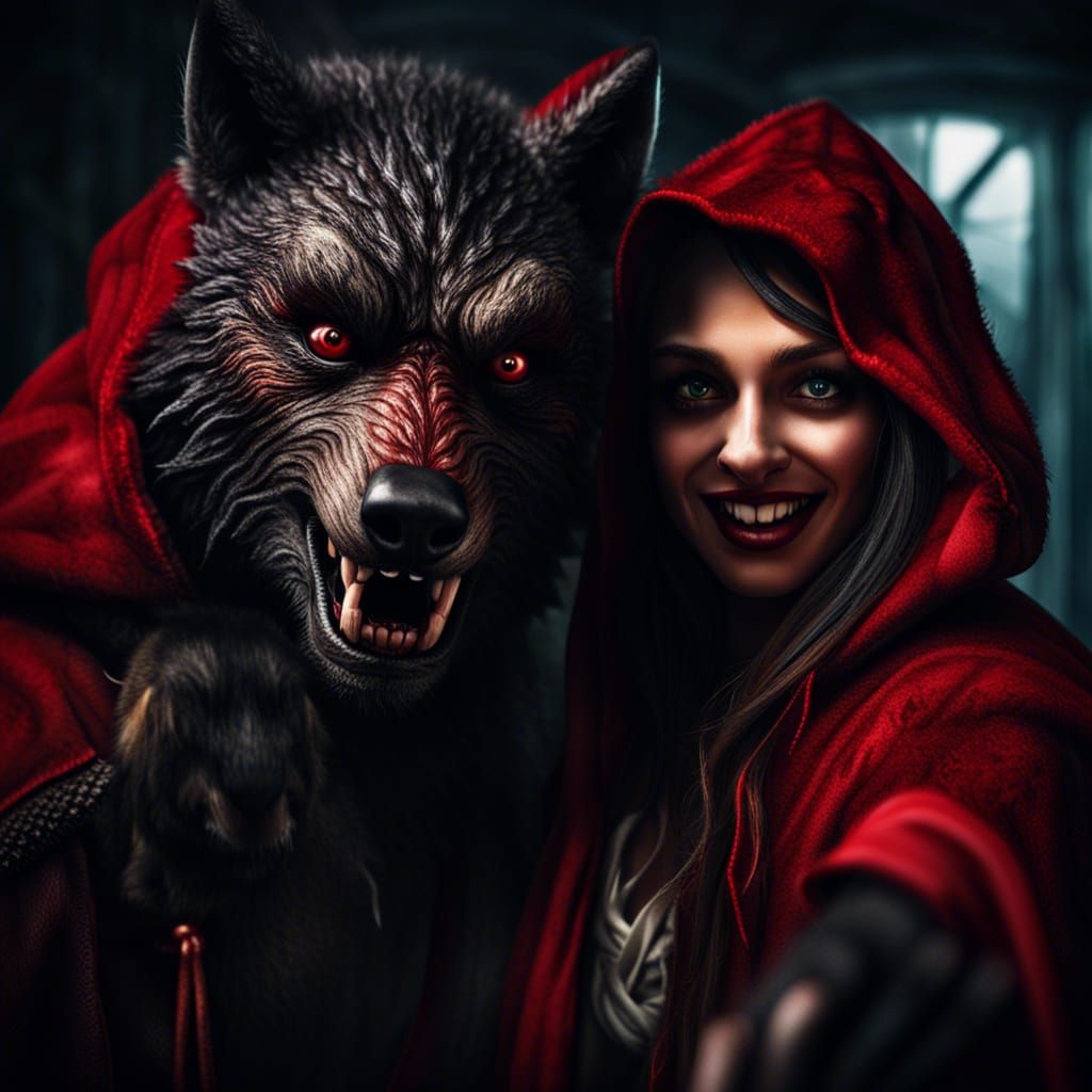 Red riding hood and the werewolf