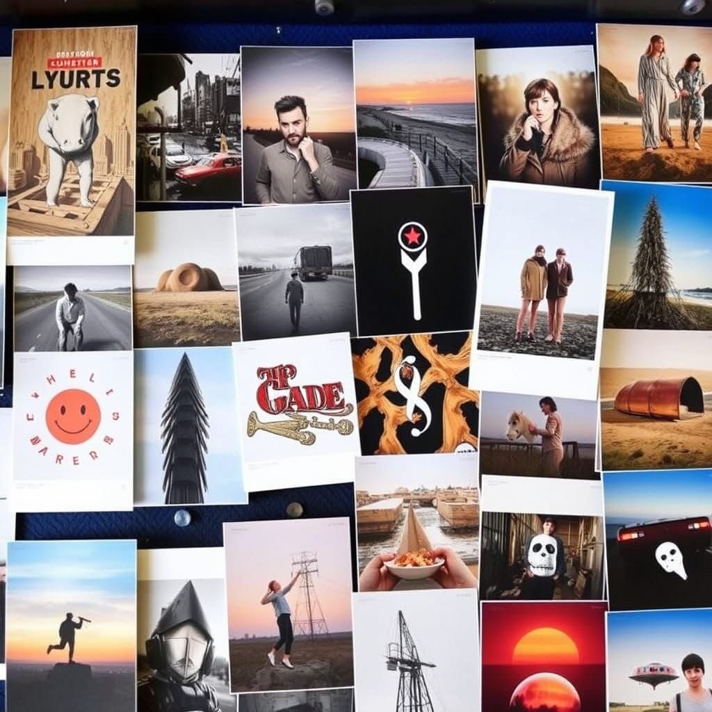 Abstract Pins: An AI Generated Collection