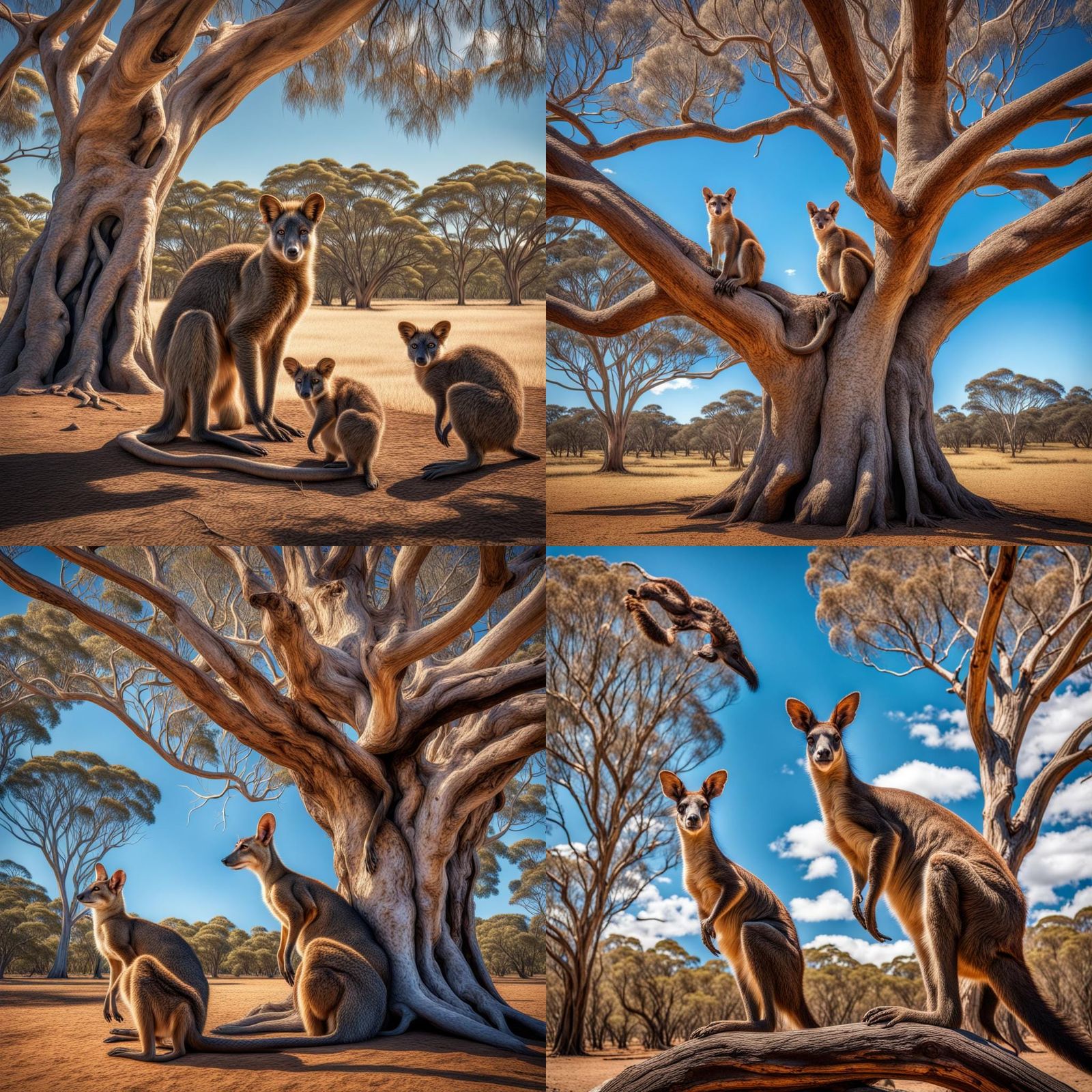 Australian Animals in a Blissful Paradise