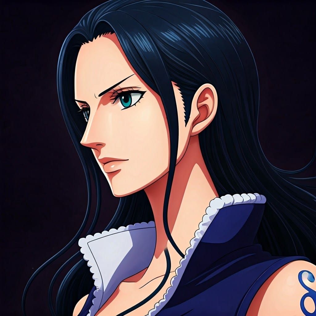 Nico Robin Anime Girl in 4K High Quality