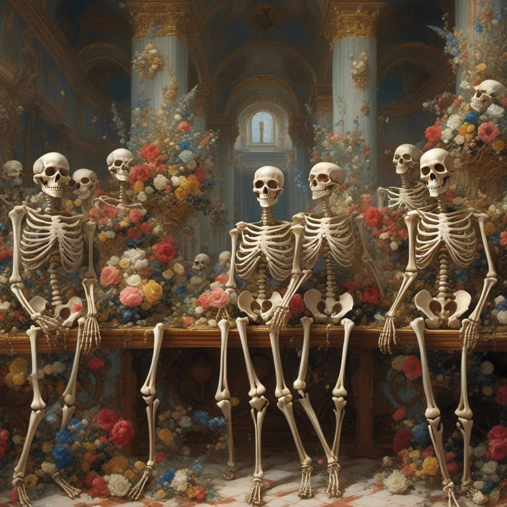 Skeletons Perform Pagliacci