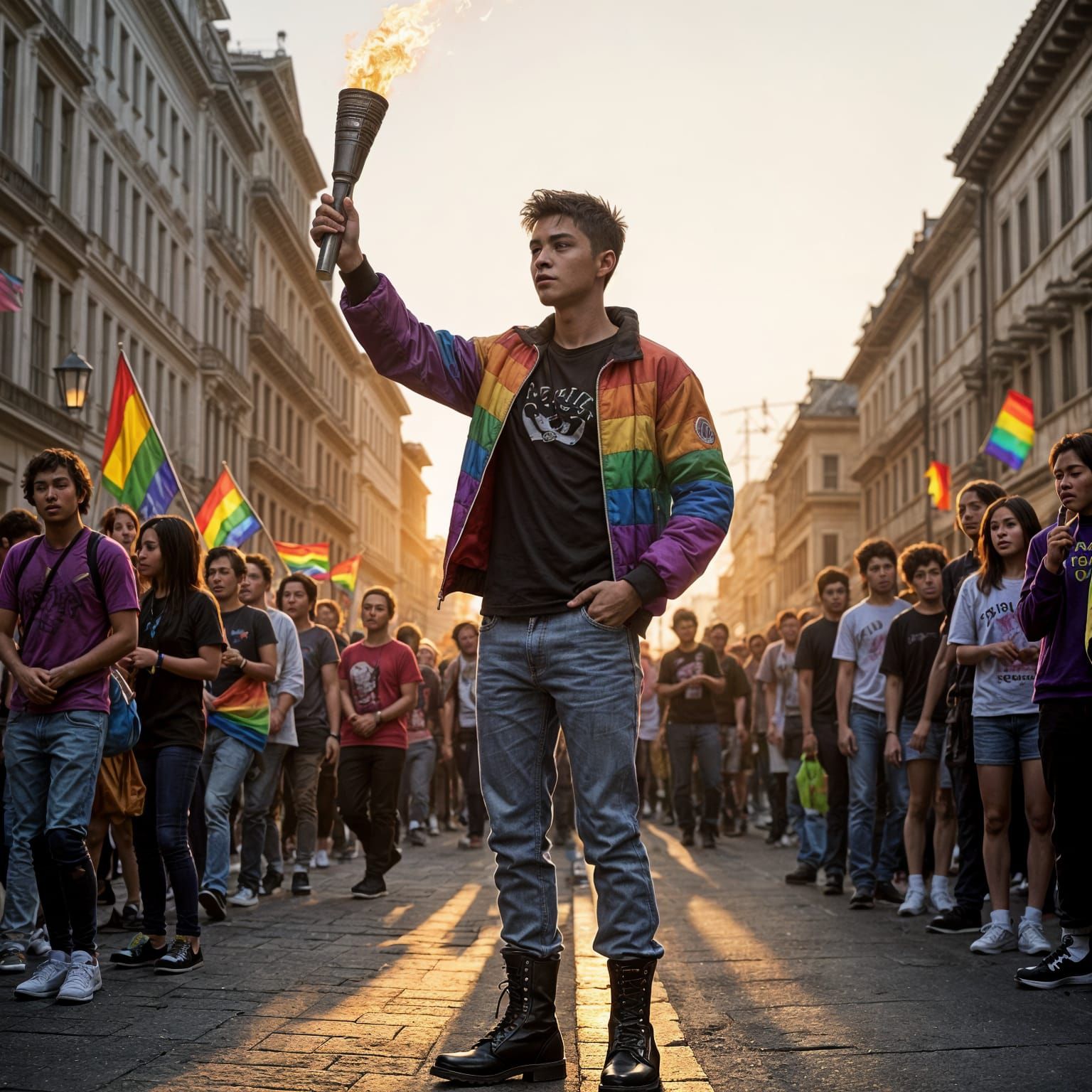 Torch of Truth: A Cinematic Celebration of Diversity