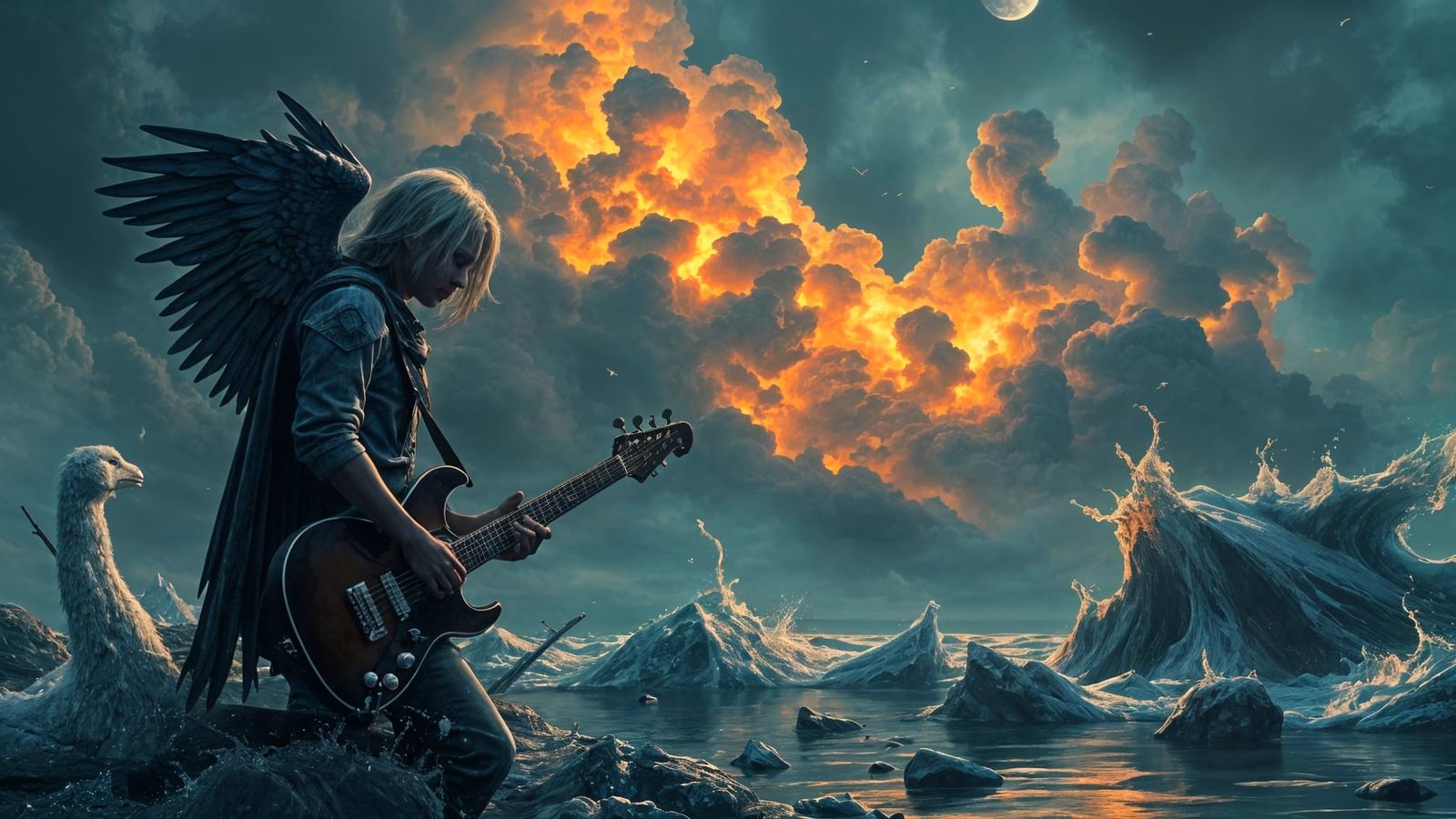 The Day the Music Died in a Haunting Dreamscape