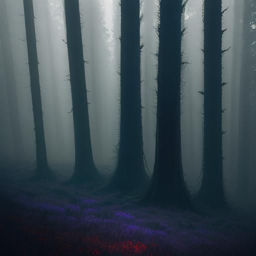 Briar Rose and Rose Red's Deception in Misty Forest