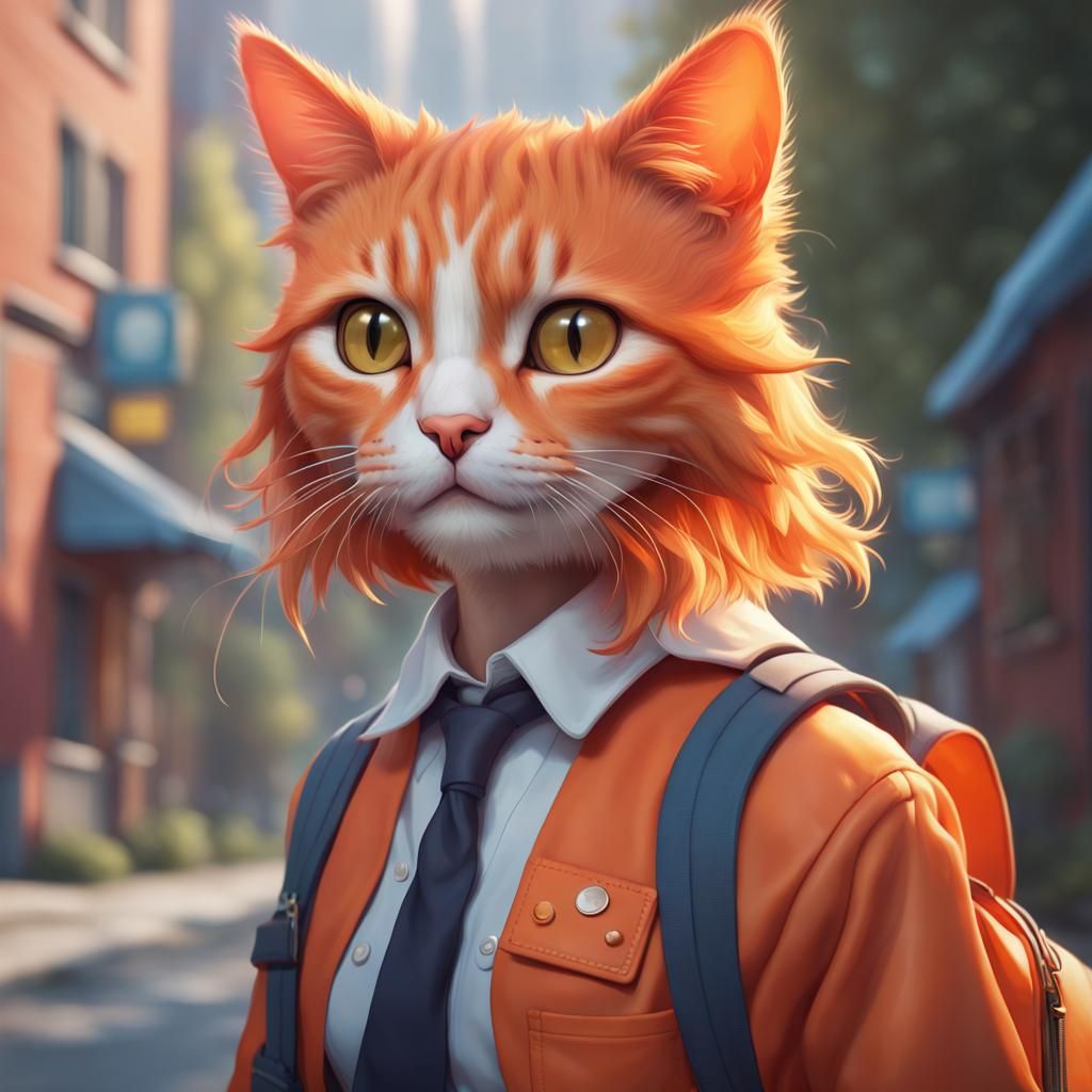 Going to school 🧡