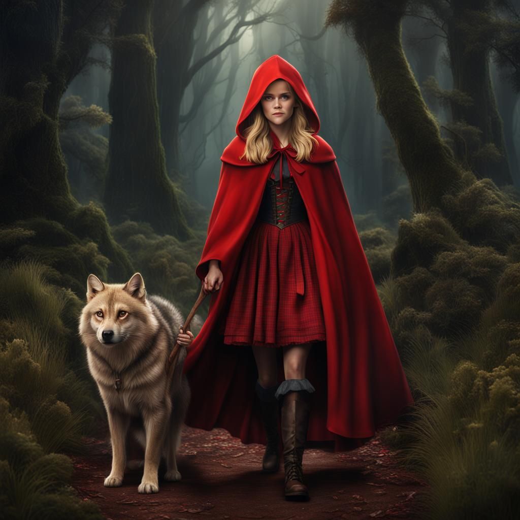 Reese Witherspoon as Little Red Riding Hood