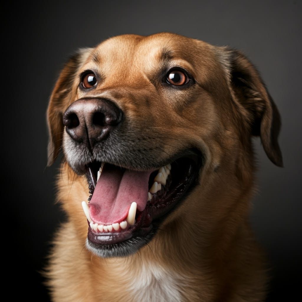 Humans Smiling in Canine Style