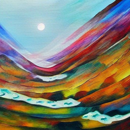 Abstract valley