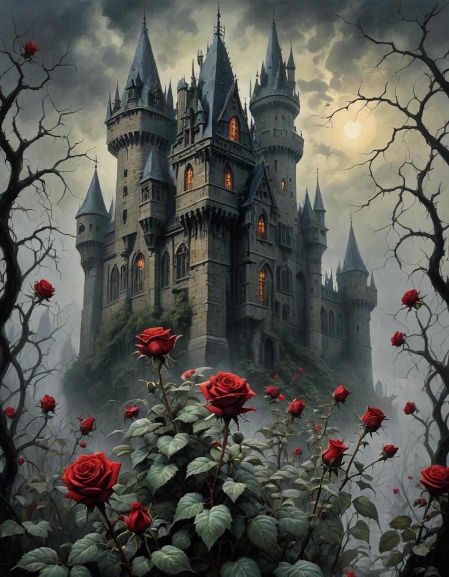 Gothic Castle: A Dark Fairytale Fantasy
