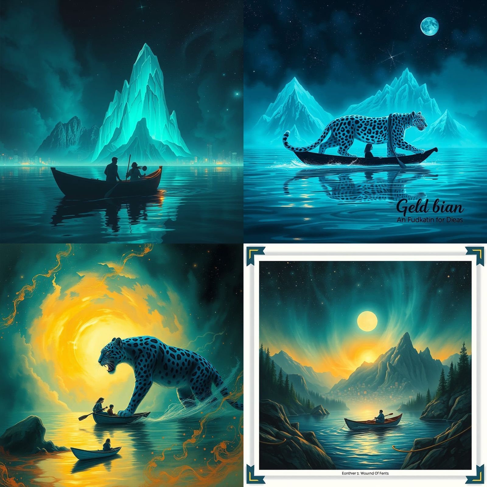 Mystical Sky Panther: A Shamanic Vision of Time