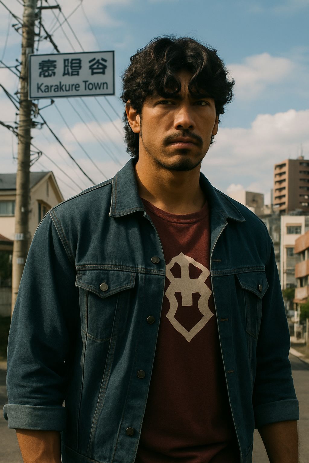 Sado Yasutora in Live-Action Bleach, Karakura Town