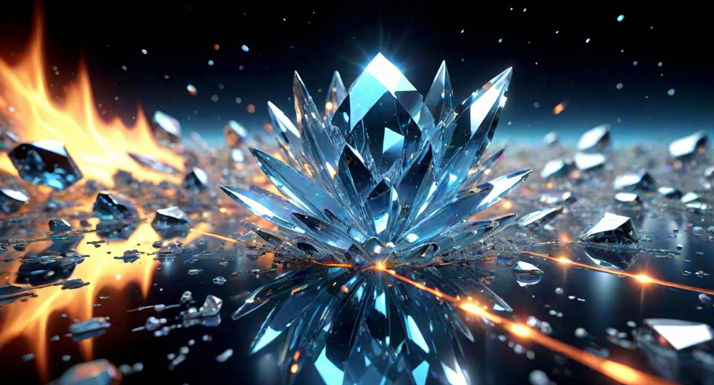 Fire and Ice Clash in Sci-Fi Quantum Simulation