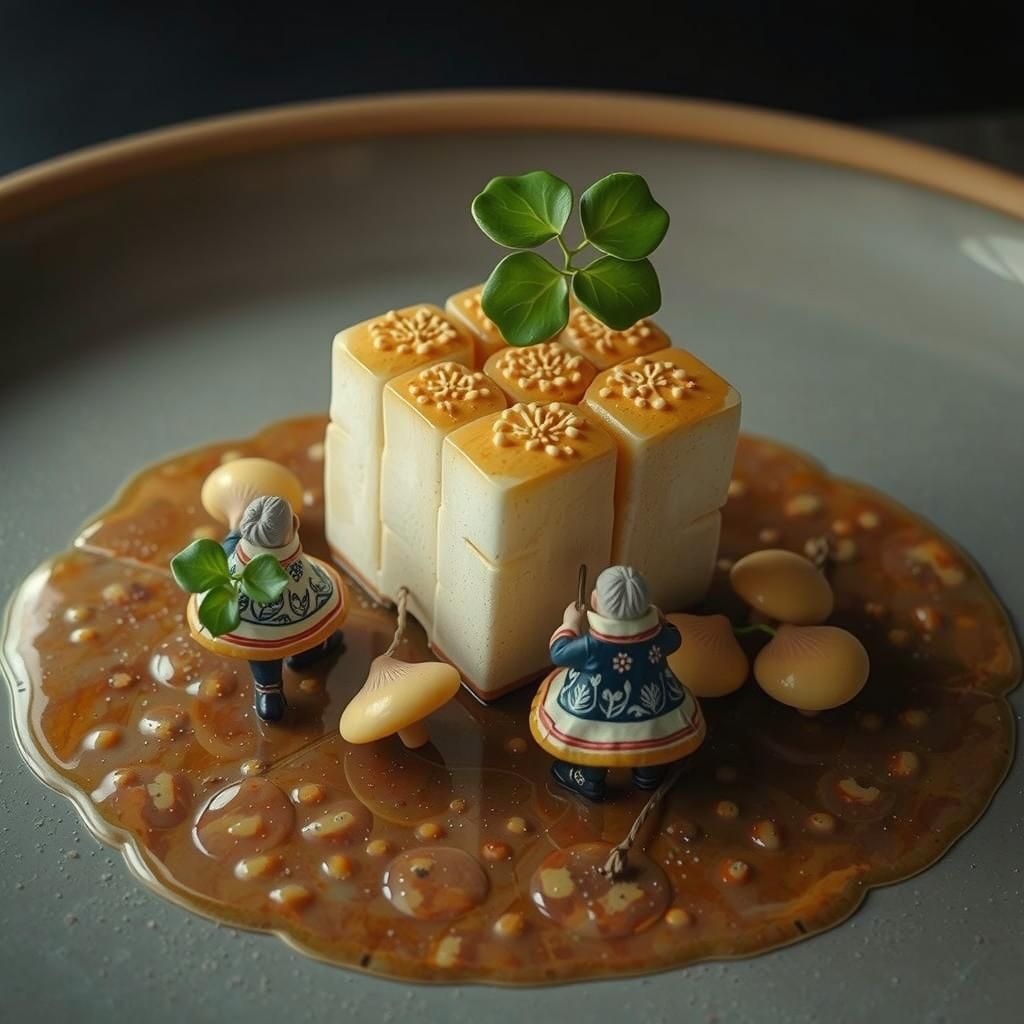 Bulgarian Artisans Tend Hyper-Realistic Mushrooms in Linocut...