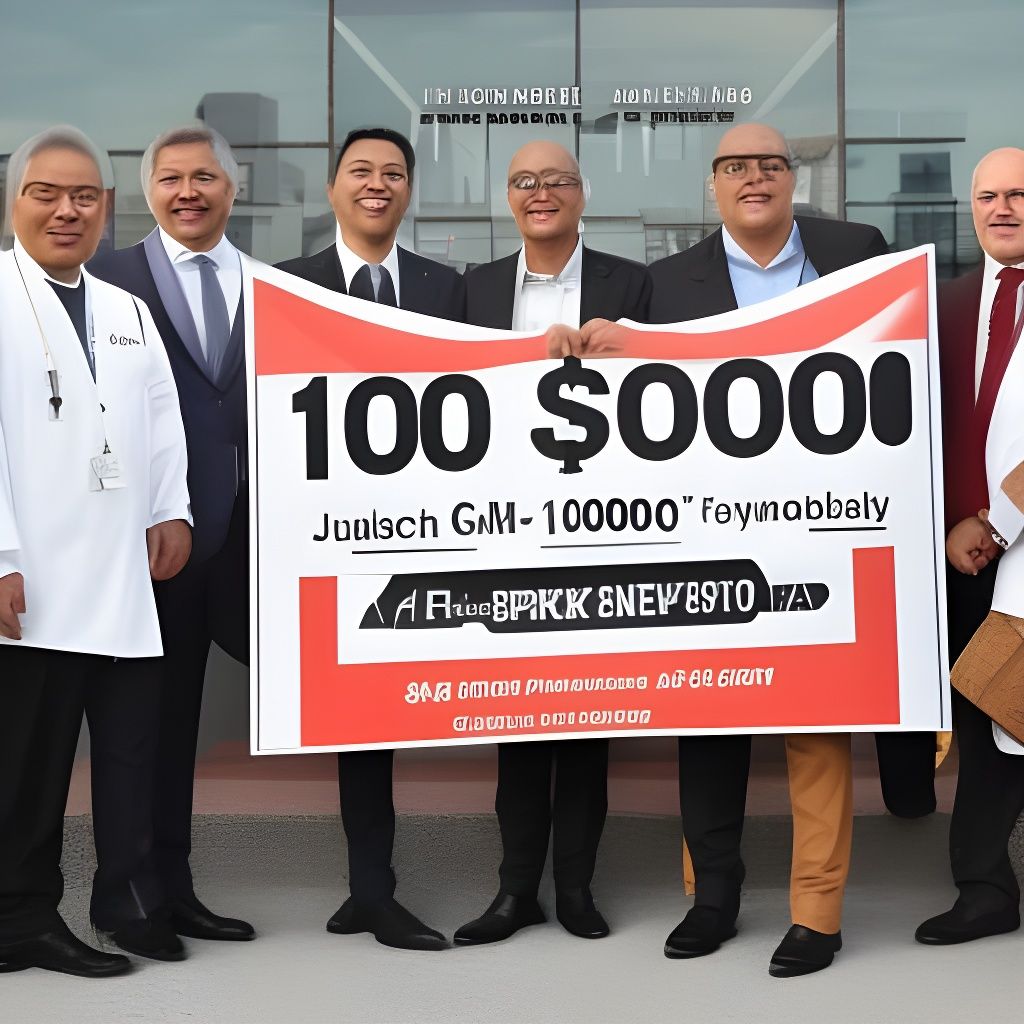 Stack of One Million US Dollars