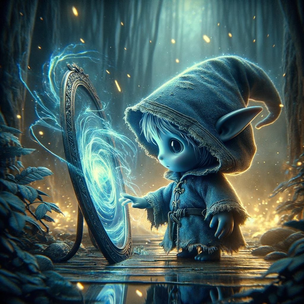 I have to touch it, I can't stand it...