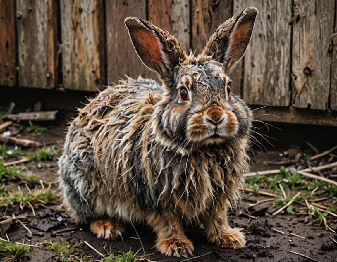 Rough Around the Edges Rabbit