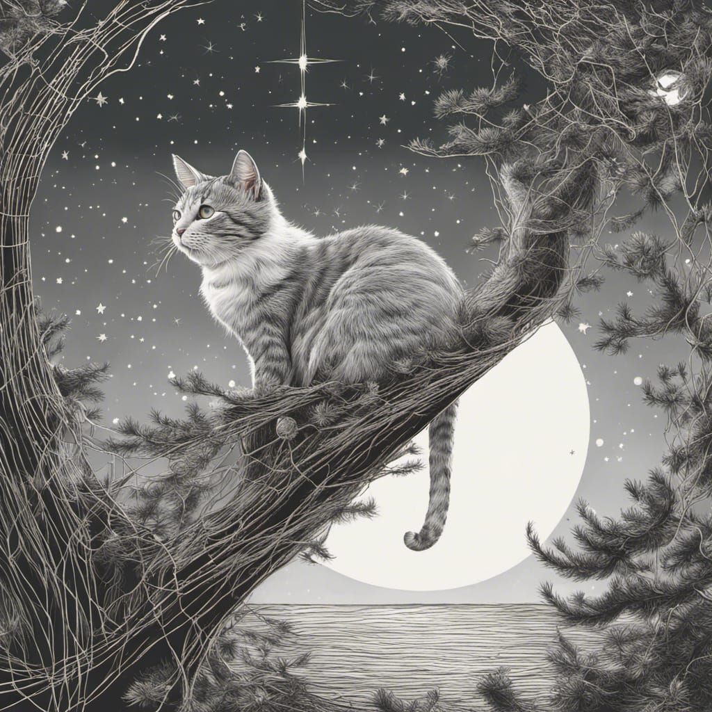 It’s good to be a kitty cat at night