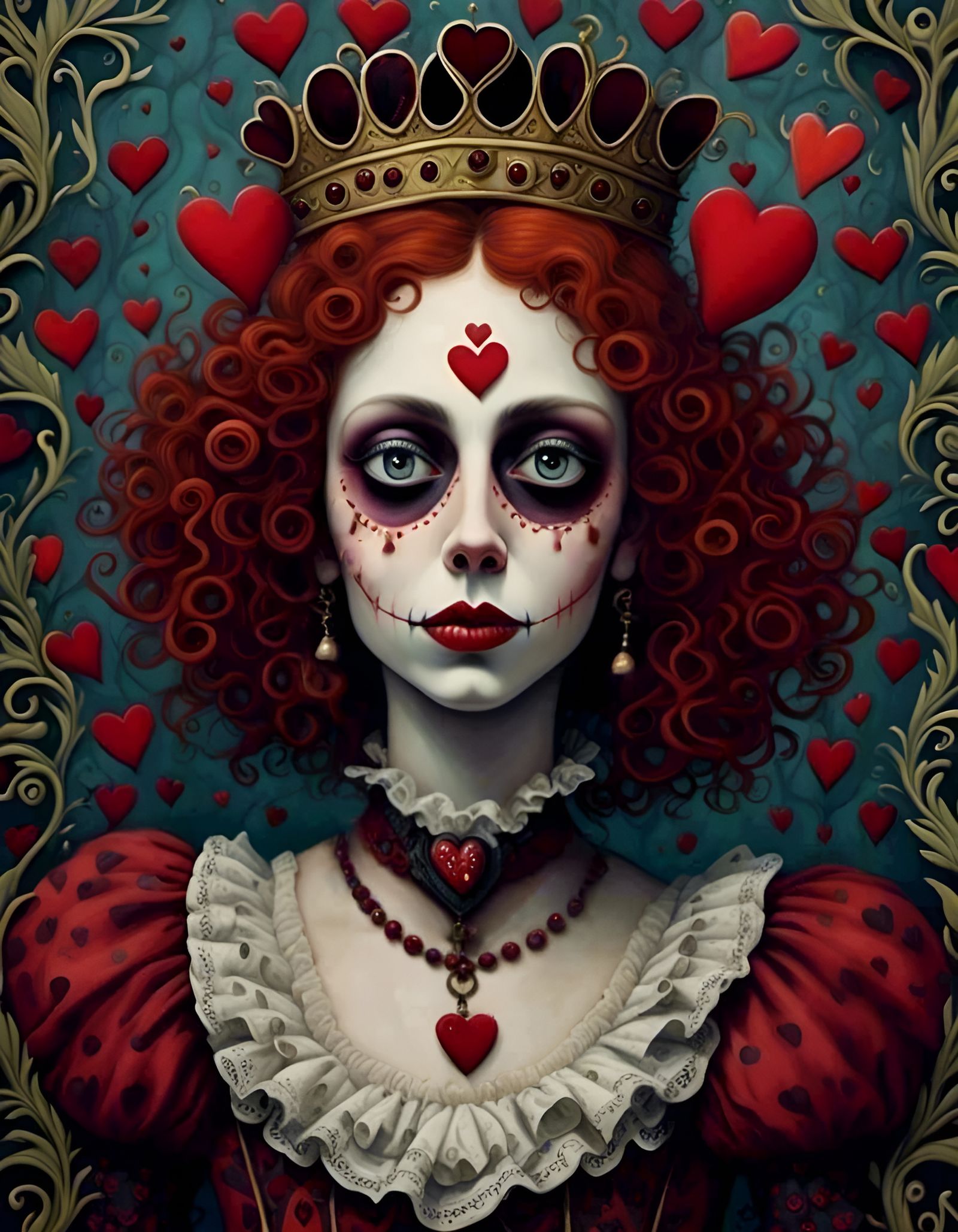 Queen of Hearts - Dark Whimsy