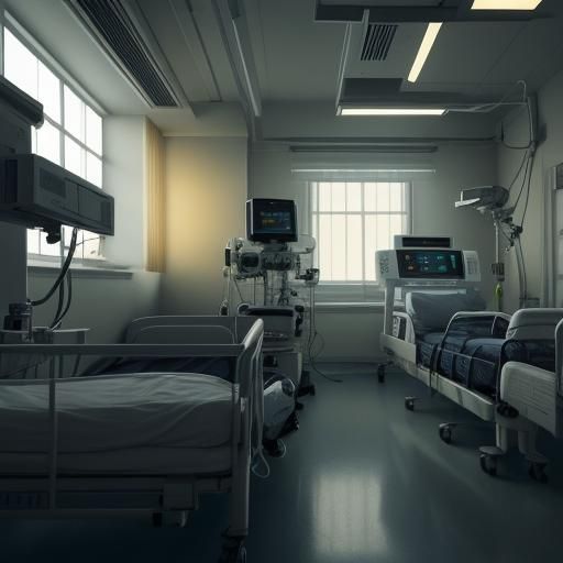 Hospital Patient in Cinematic HDR Photography