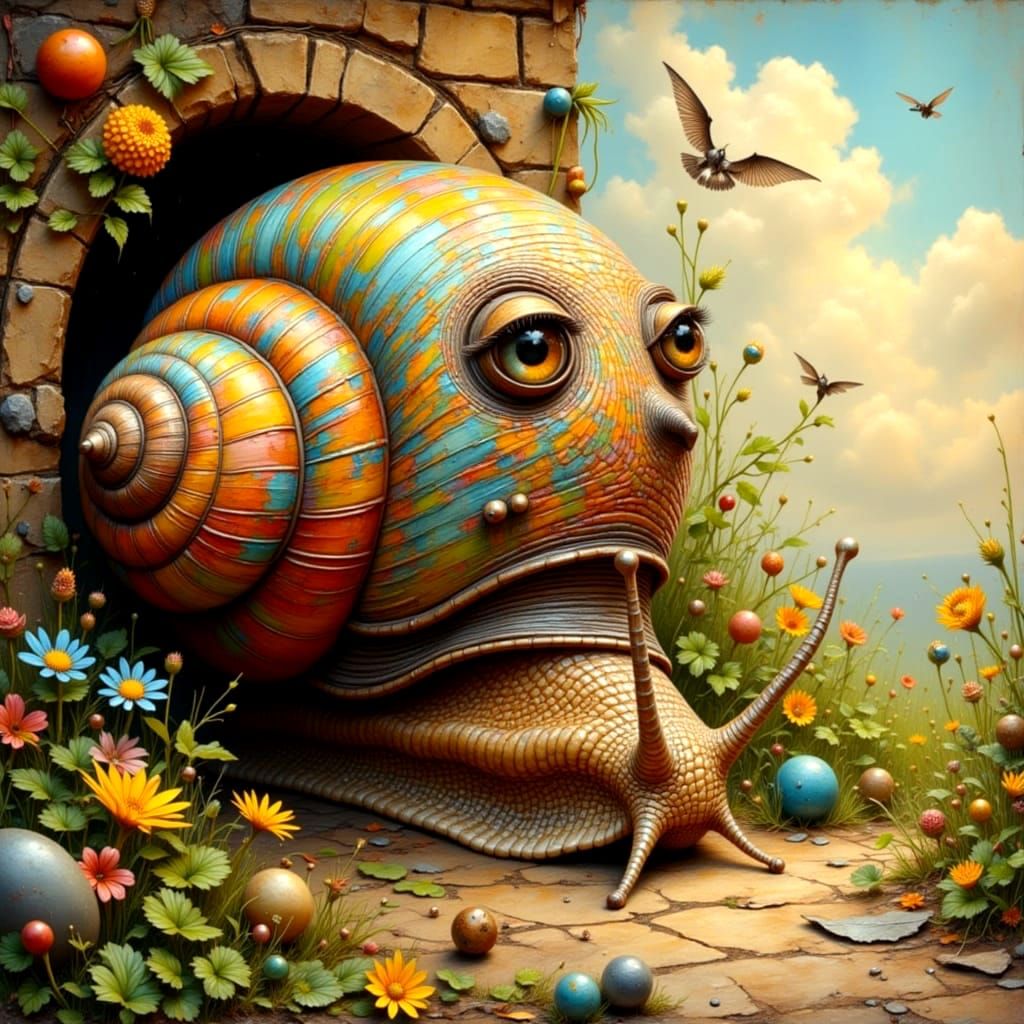 Bohemian snail