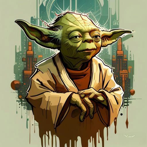 Yoda AI Rendering