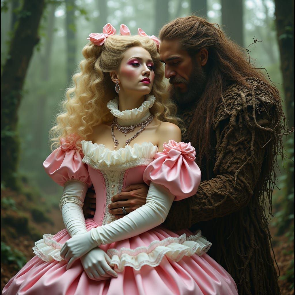 Ancient Forest God Captures Excessively Adorned Princess Wom...