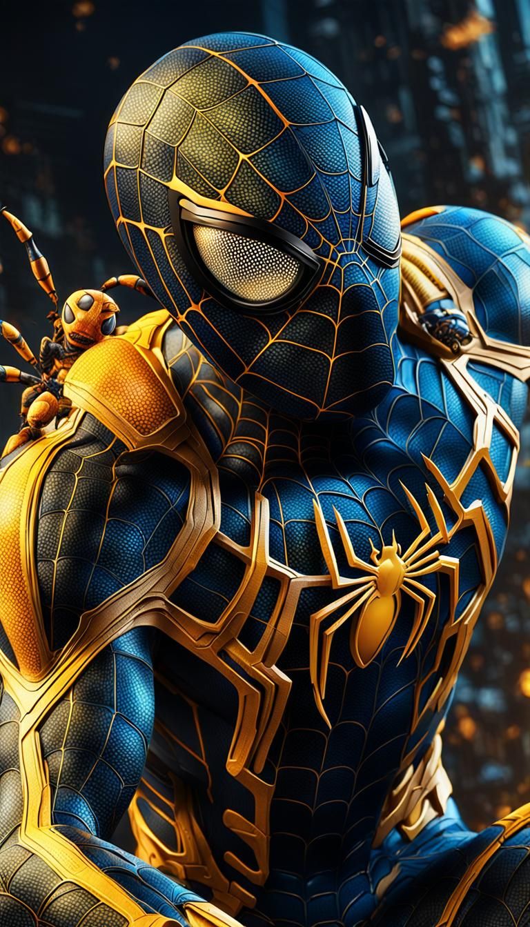 Spider-Man Bee Hybrid Concept Art