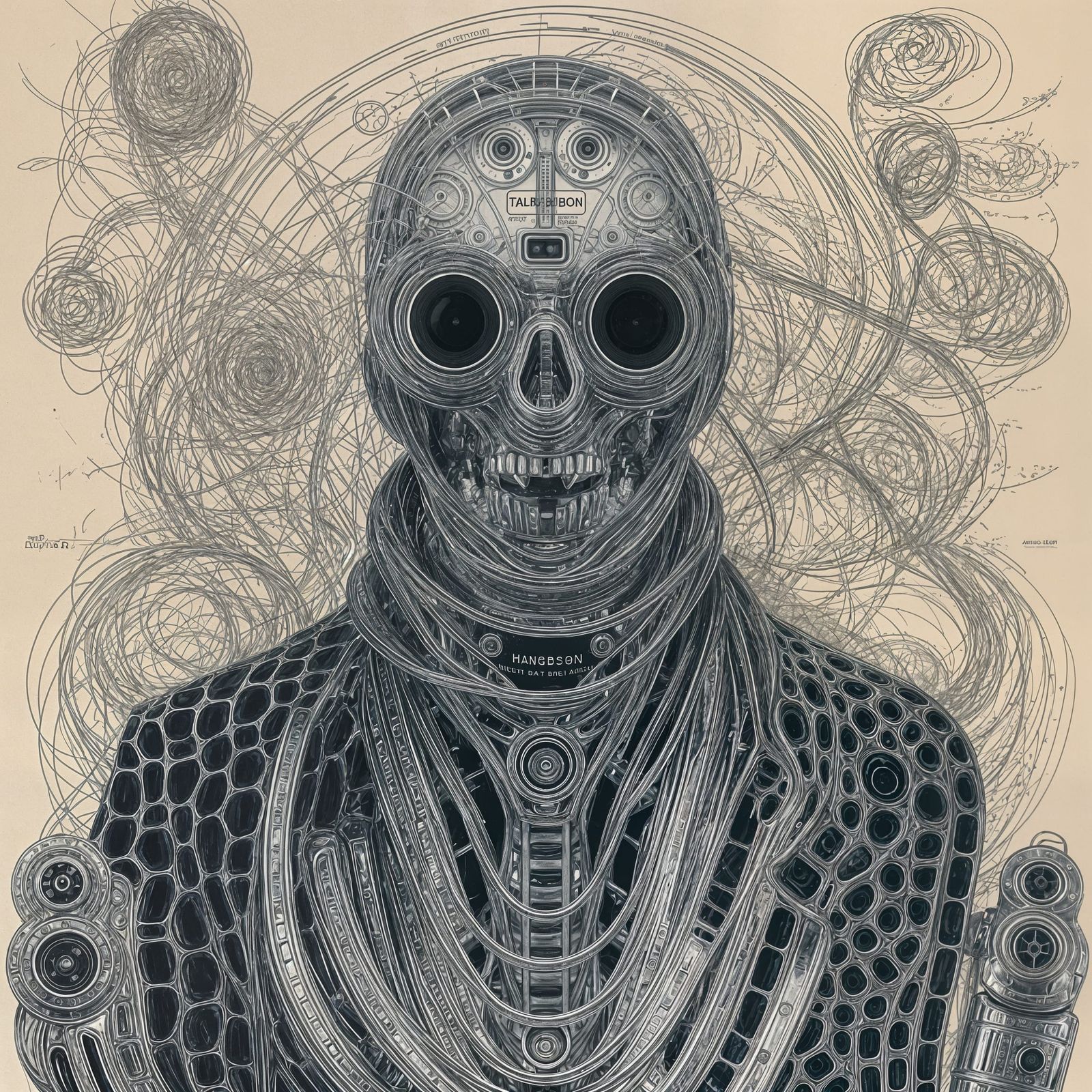 Retro-Futuristic Robot Alert System in Distress