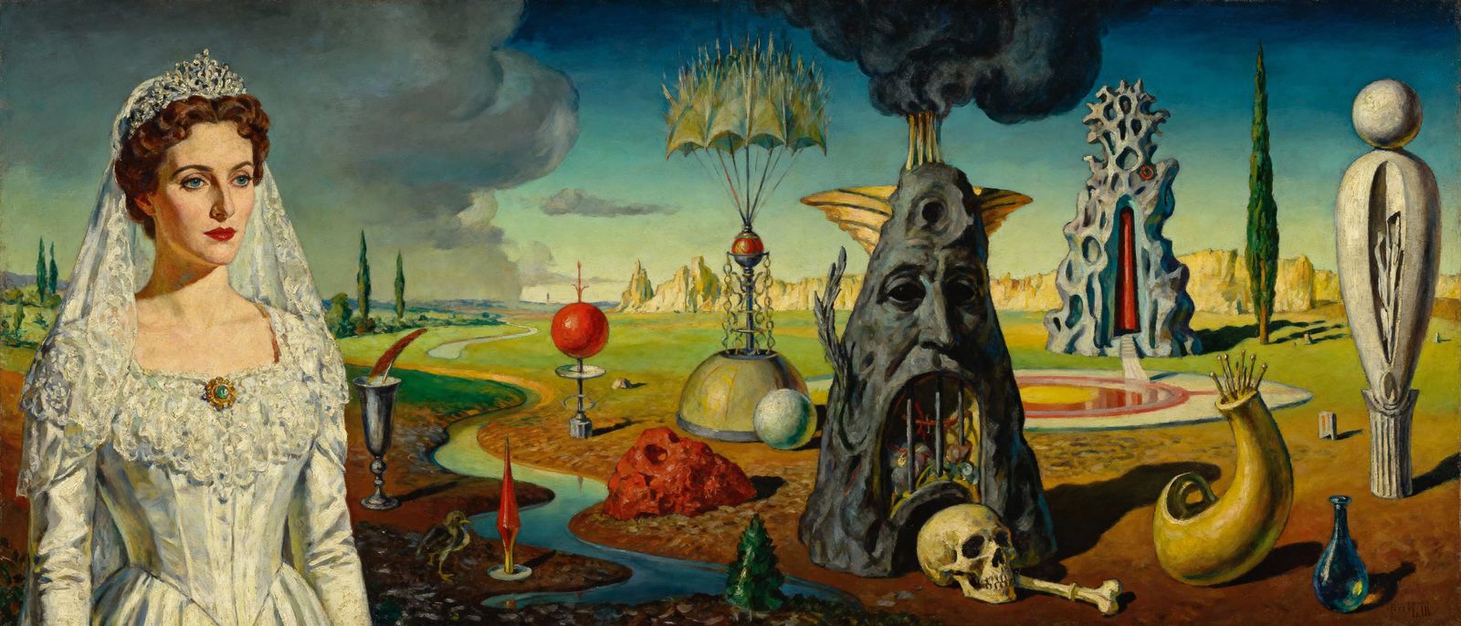 Surrealist Portrait of Max Ernst's Wife in 1925