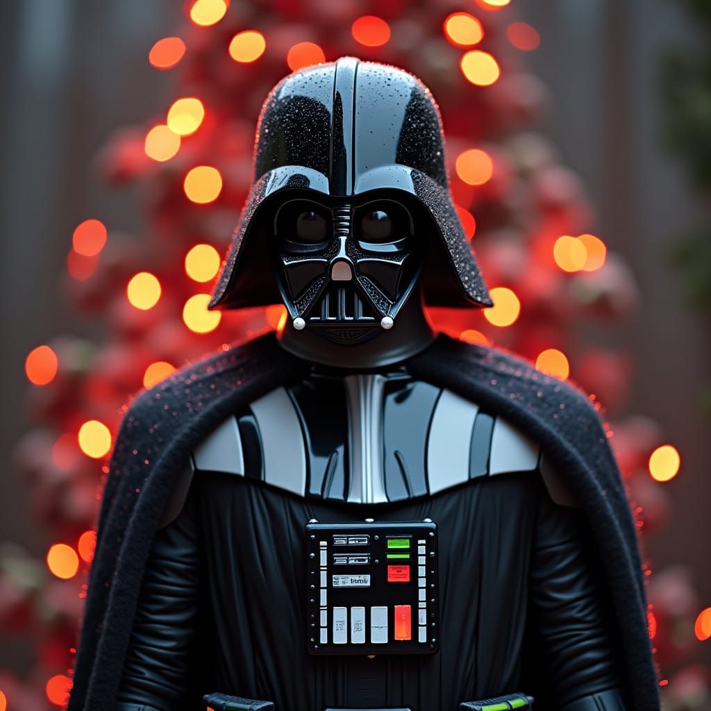 Darth Vader in Holiday Cheer