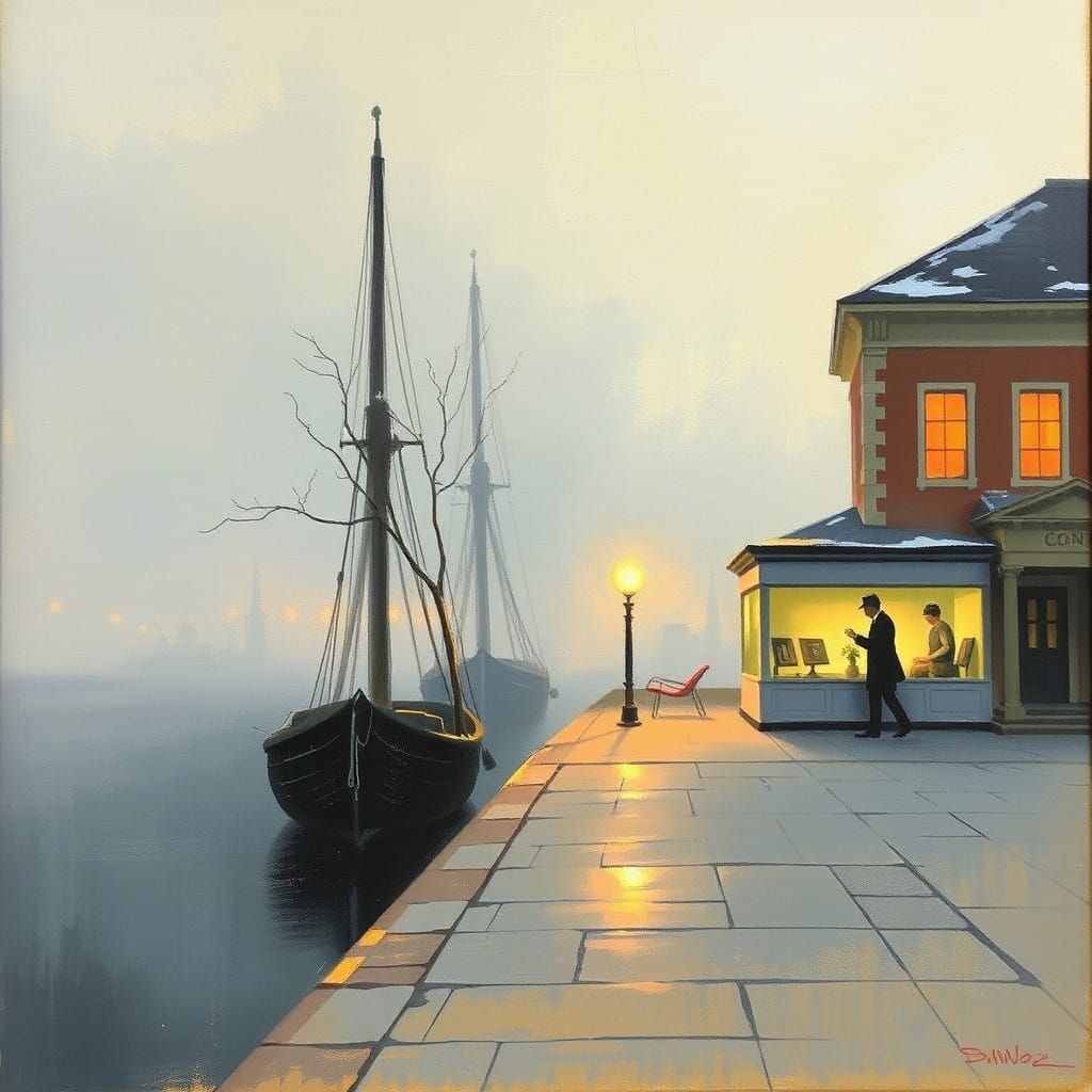 Masters of Light in an Atmospheric Cityscape