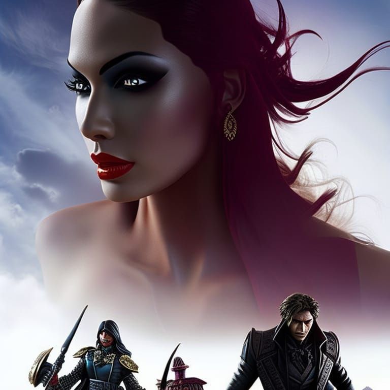 Bloodthirsty Vampires in Hyper-Realistic Editorial Style