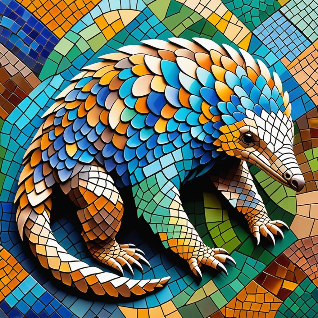 Pangolin Mosaic